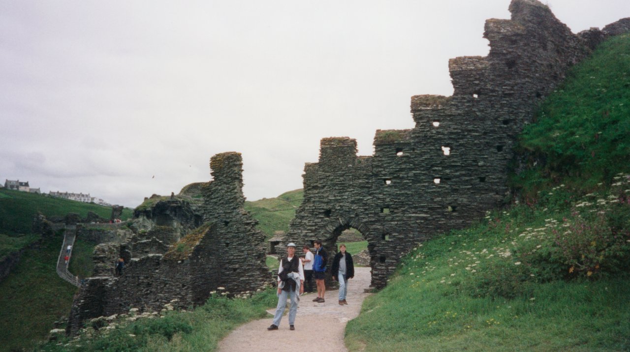 AandM UK trip June 2000- Tintagel 4